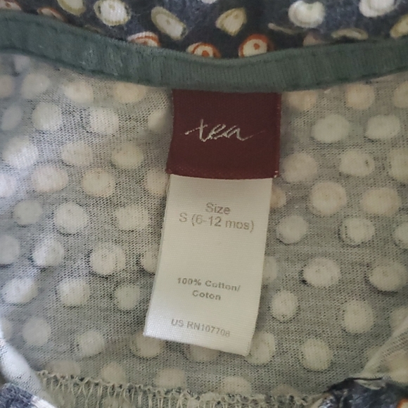 Tea collection onsie - Picture 2 of 2